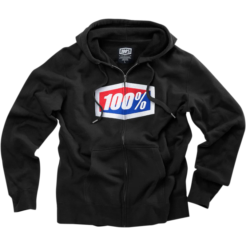 100% Zip-Up Polar Sweatshirt