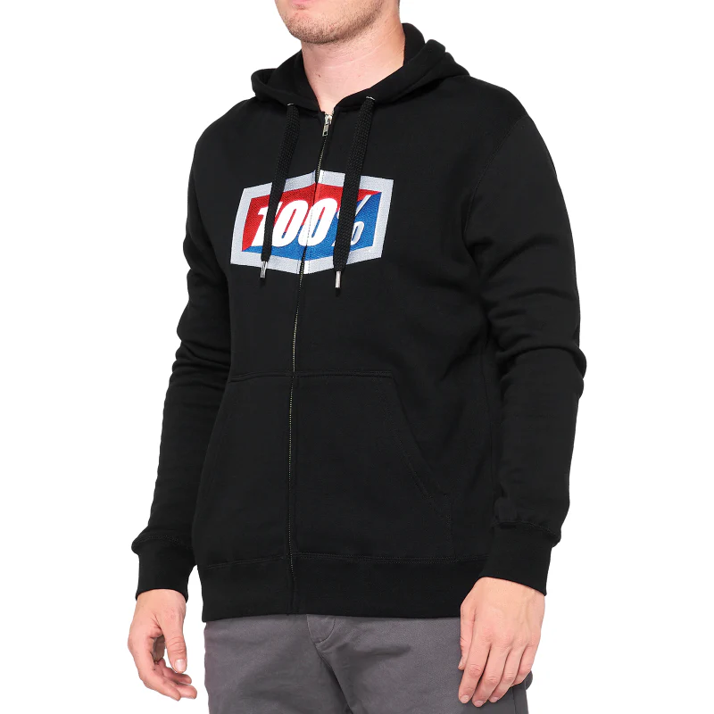 100% Zip-Up Polar Sweatshirt - Image 2