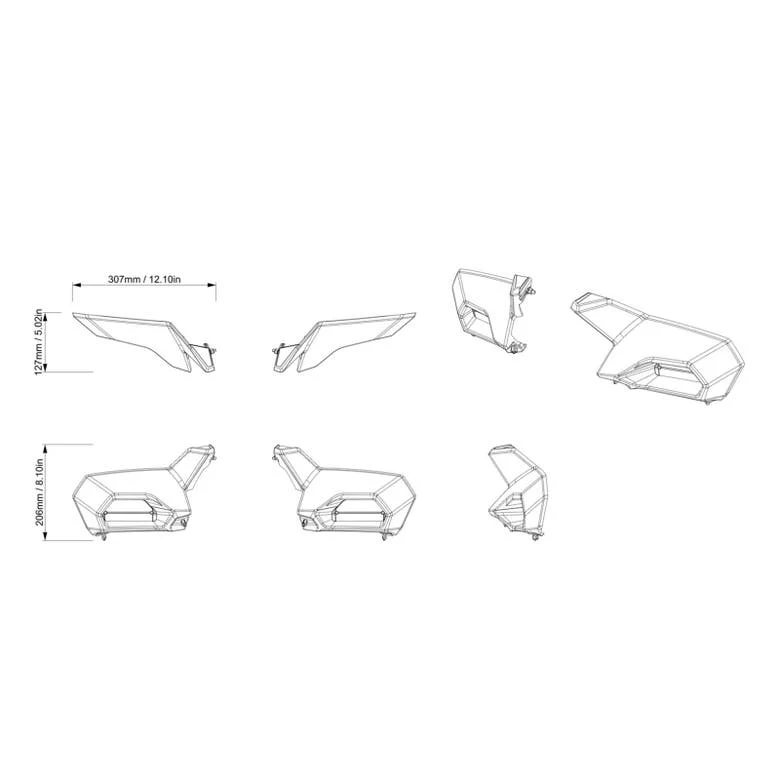 Can-Am Adventure Side Wind Deflectors ｜ G3 (Except XMR) - Image 3
