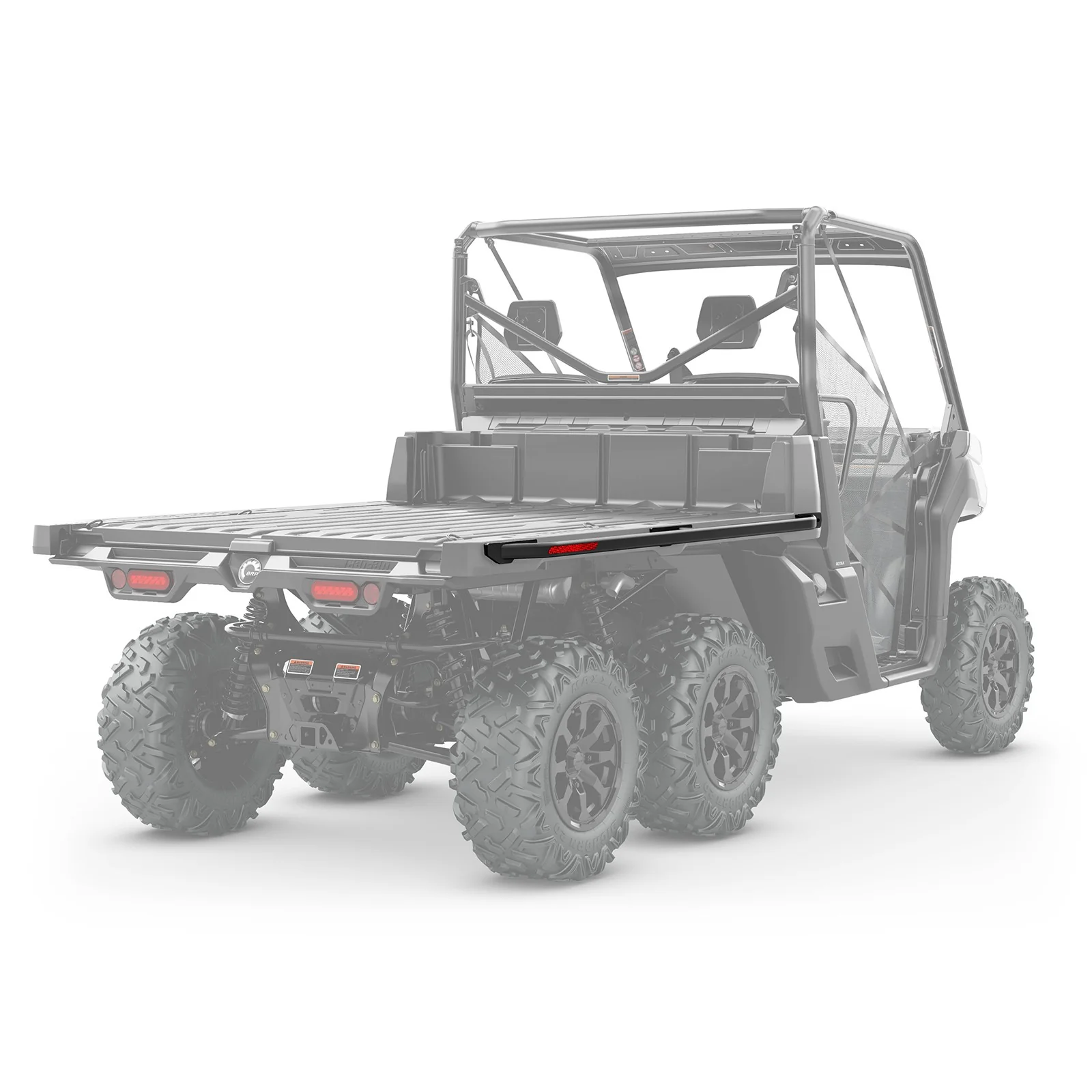 Can-Am Cargo Bed Protectors & Tie Rails | Defender 6x6 - Image 2