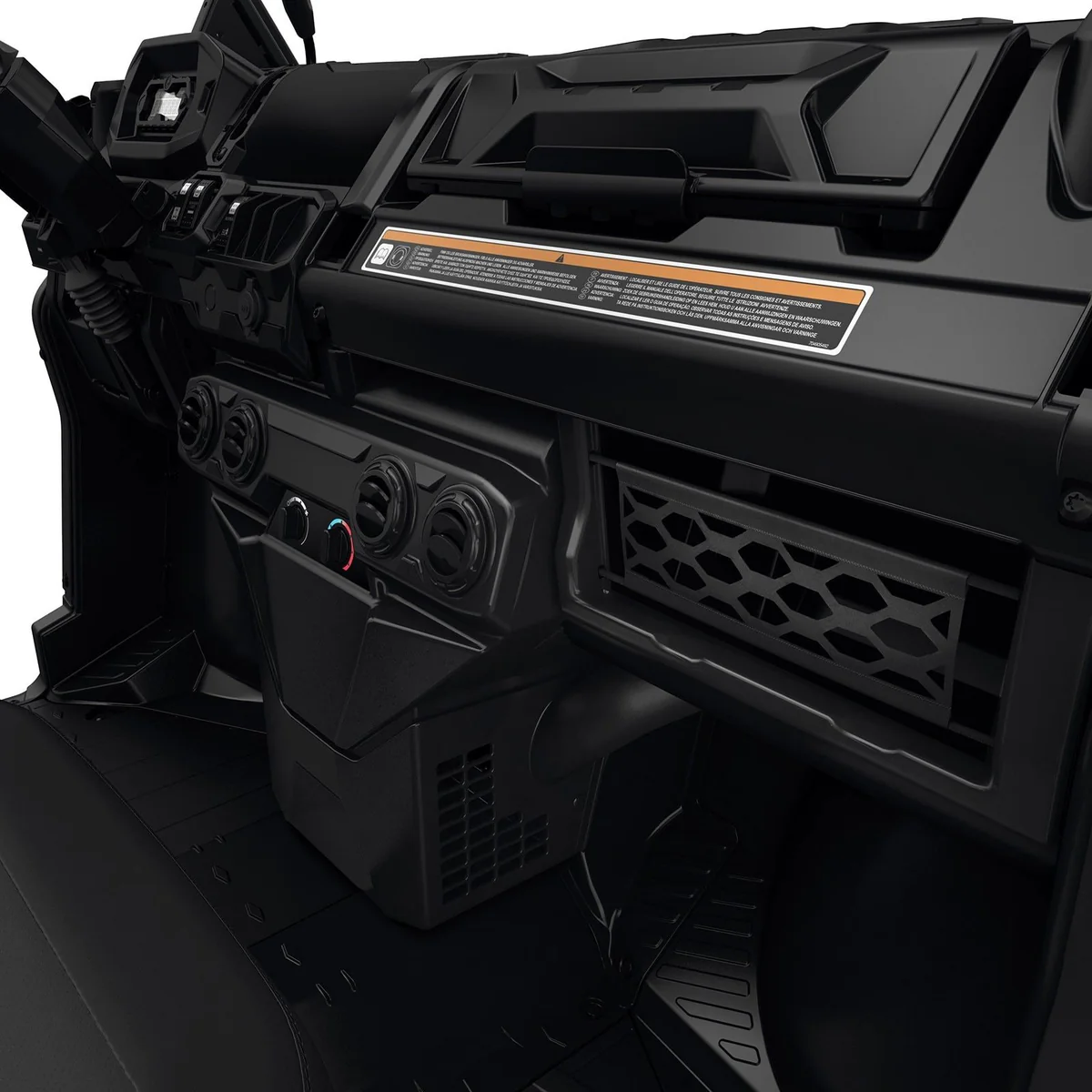 Can-Am Dash Storage Compartment Net For Heating System | Defender