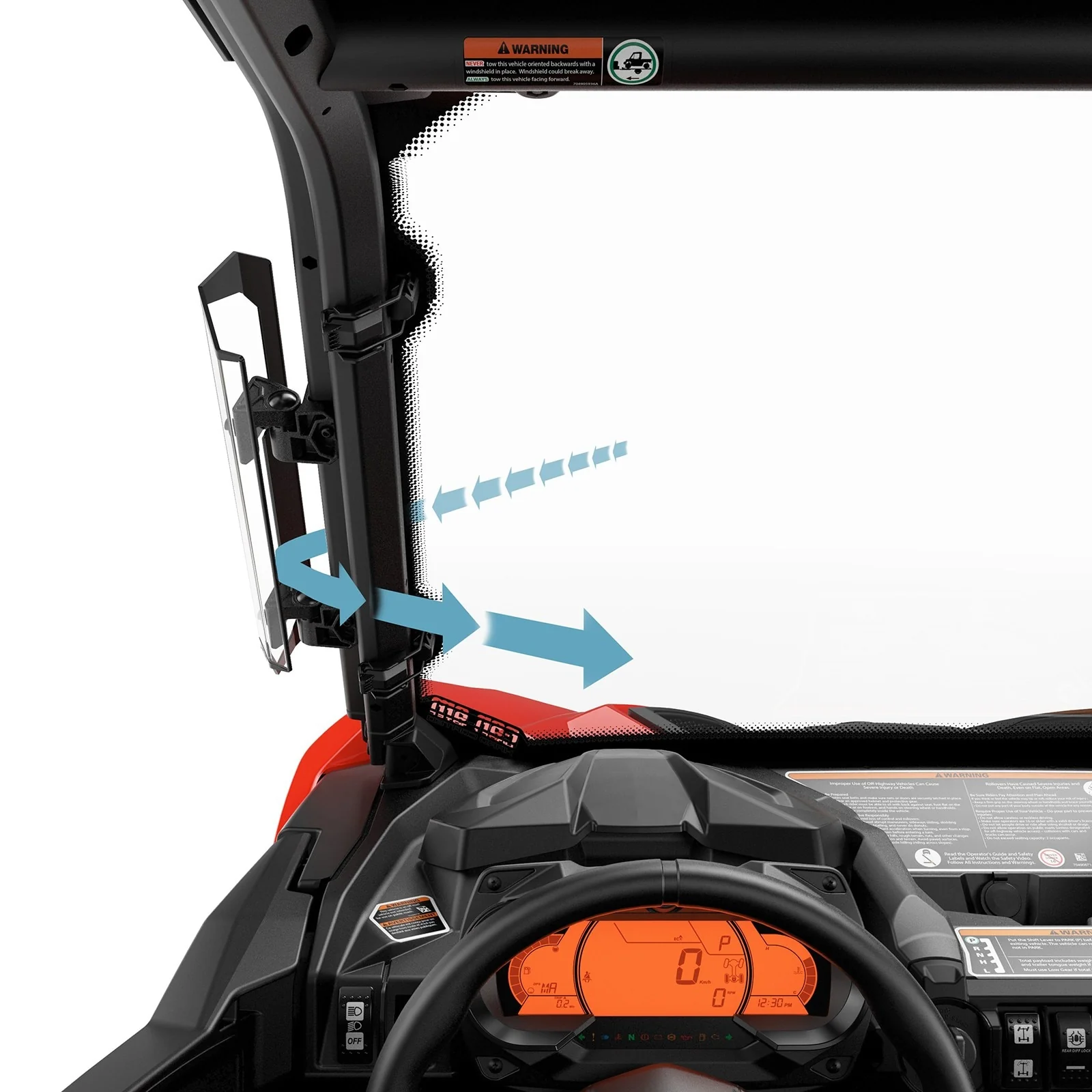 Can-Am Side Wind Deflectors | Maverick Sport, Sport MAX, Trail - Image 2