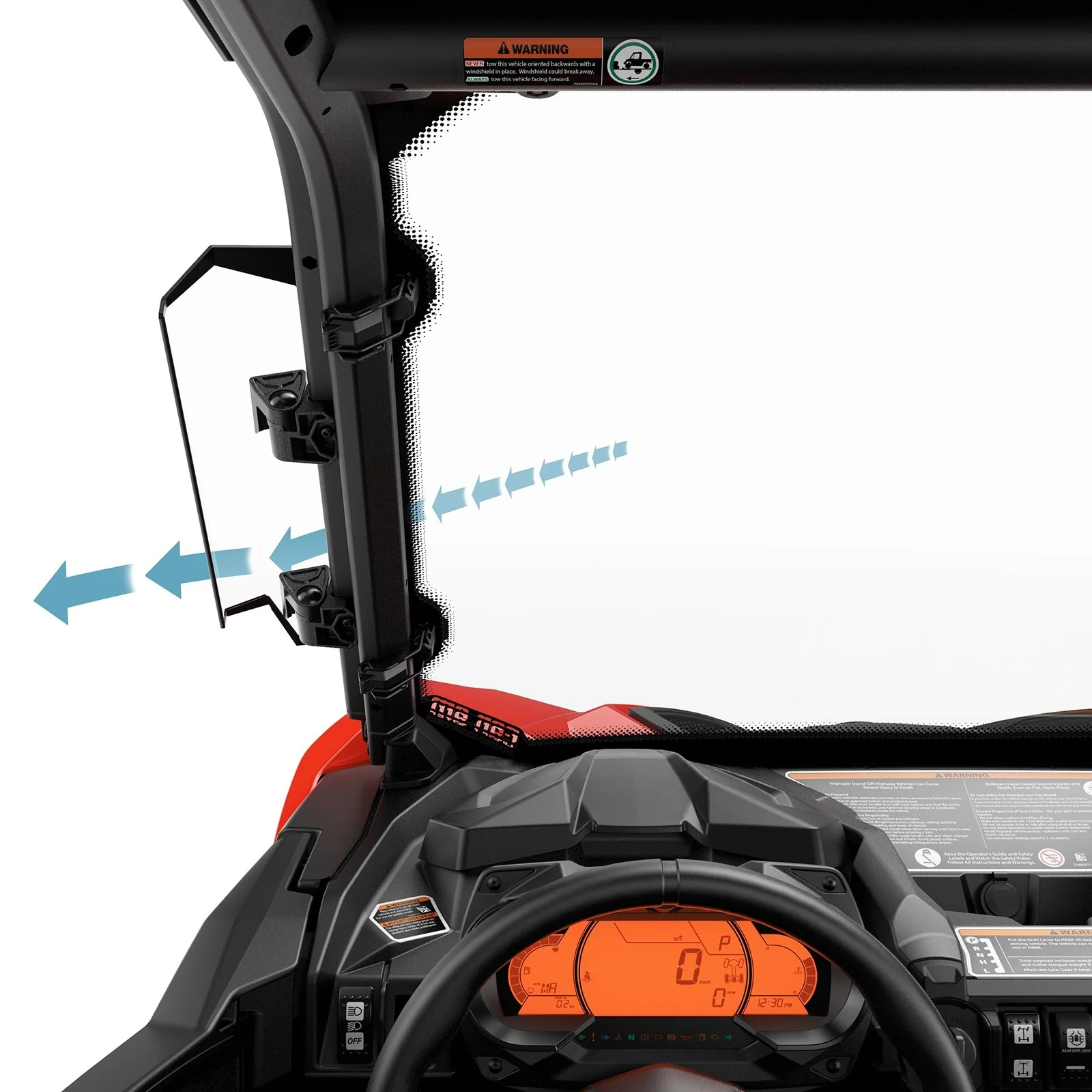 Can-Am Side Wind Deflectors | Maverick Sport, Sport MAX, Trail - Image 3