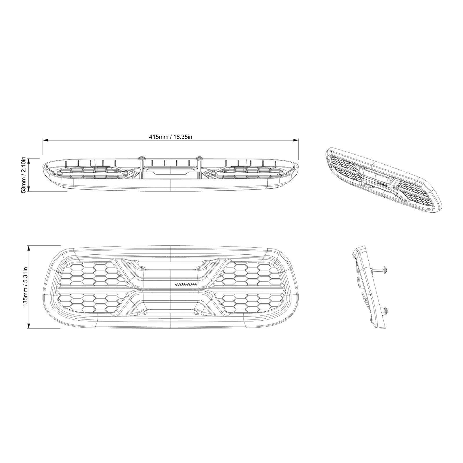 Can-Am Headlight Protector | Canyon - Image 3
