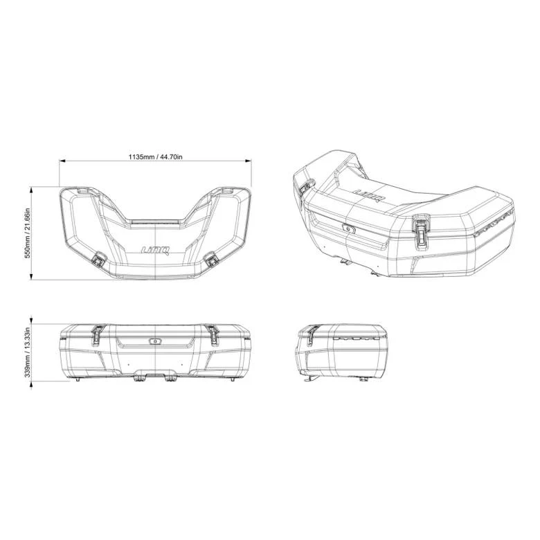 Can-Am LinQ Trunk Box (87L) ｜ G3L - Image 3