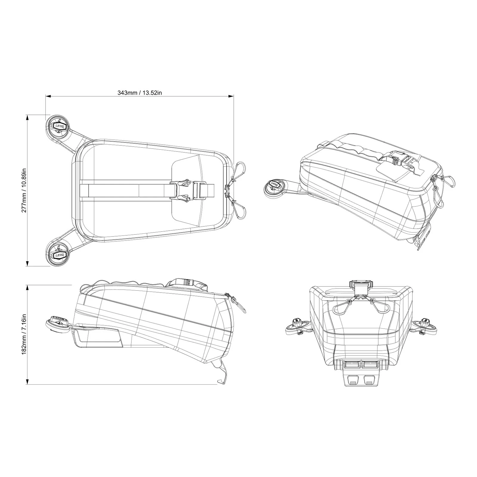 Can-Am Nano Tank Bag | Canyon - Image 7