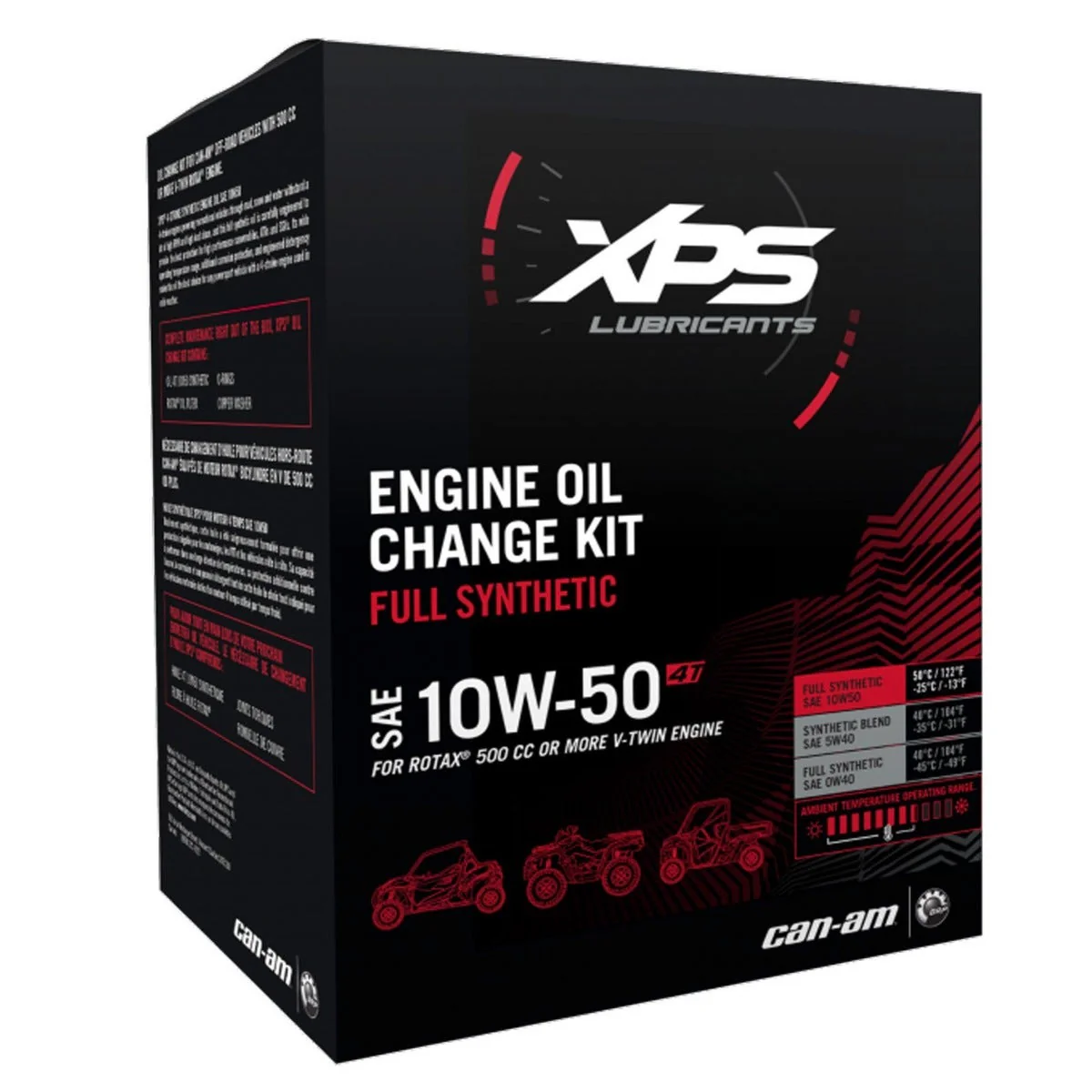 Can-Am Off Road XPS 4 Stroke Full Synthetic Engine Oil Change Kit | 500cc - Image 5