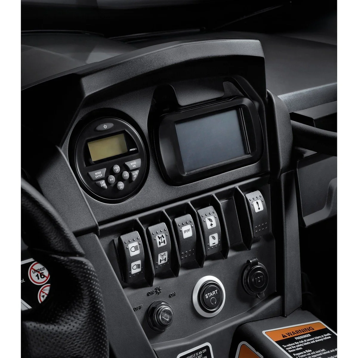 Can-Am Radio/GPS Console Adaptor