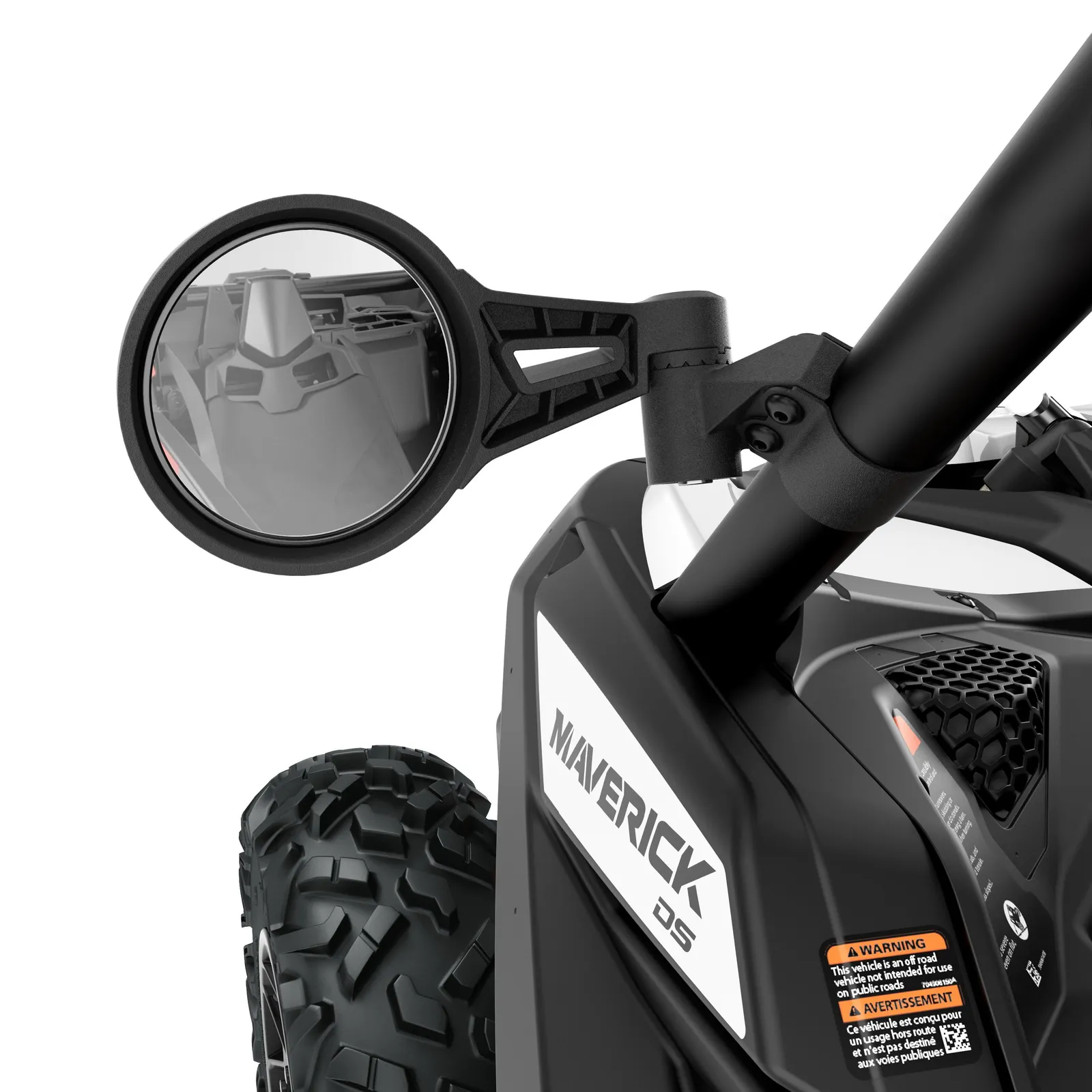 Can-Am Rally Side Mirrors | Maverick X3, X3 MAX