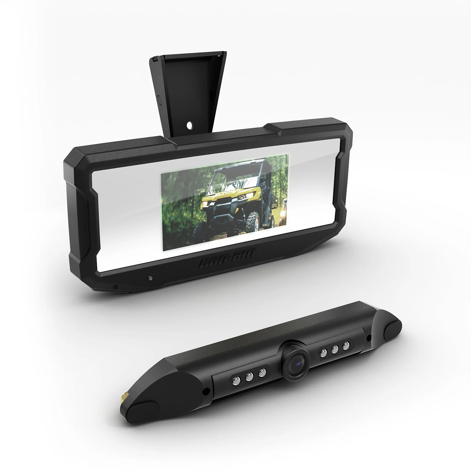 Can-Am Rear View Mirror & Camera Mount