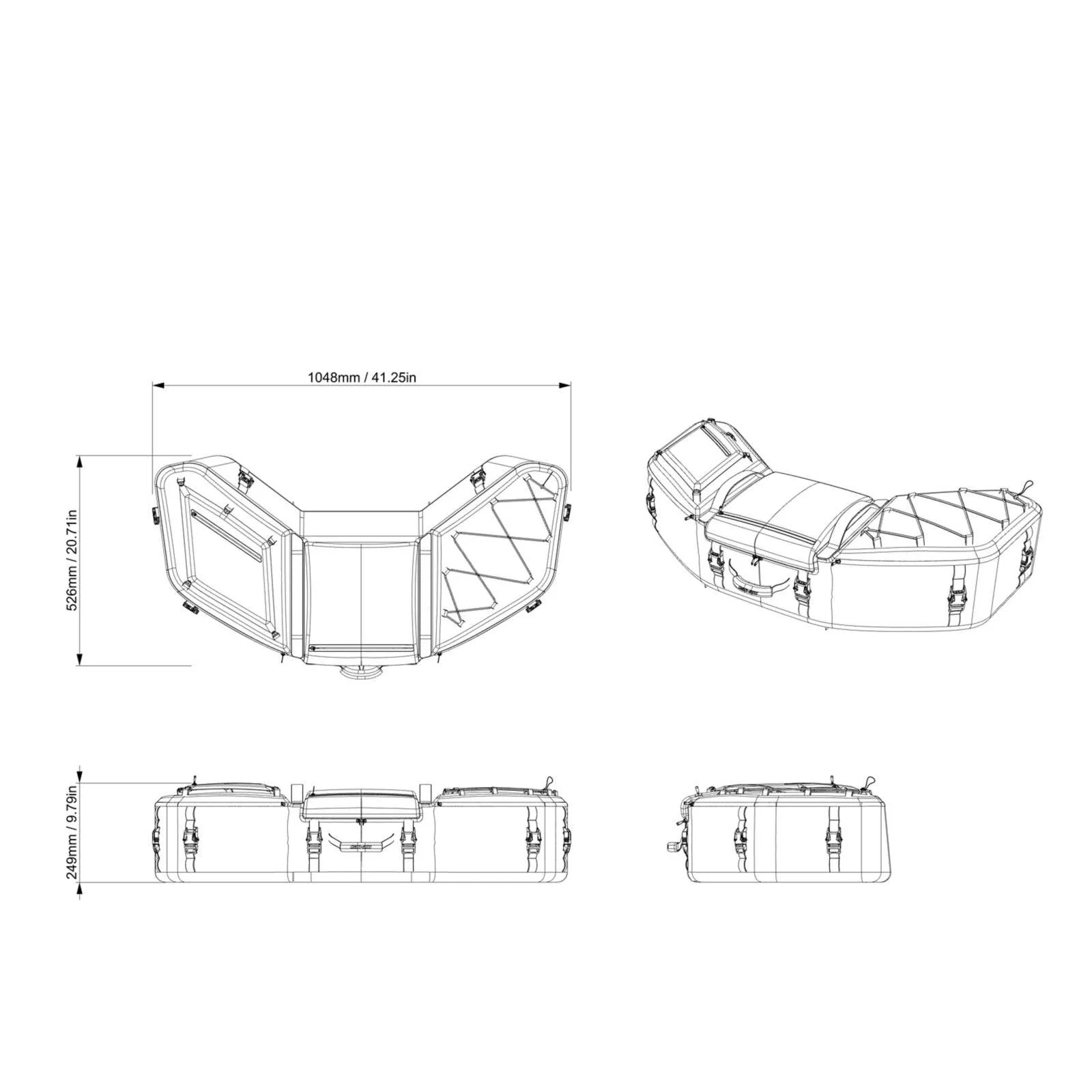 Can-Am Soft Storage Bag (70L) | Canyon - Image 4