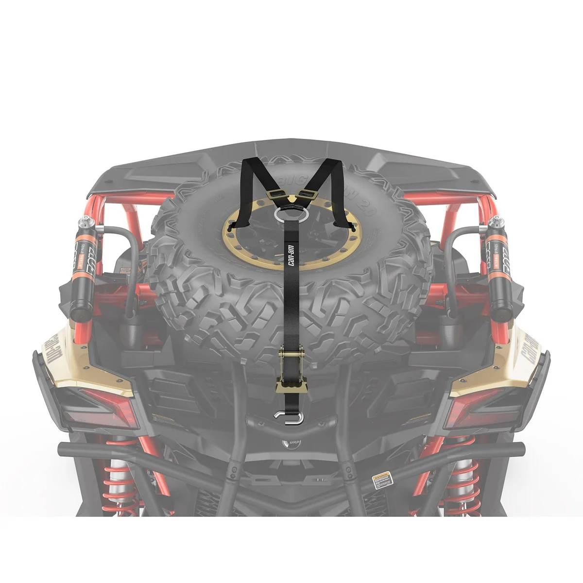 Can-Am Spare Tire Ratchet Tie-Downs | Maverick X3