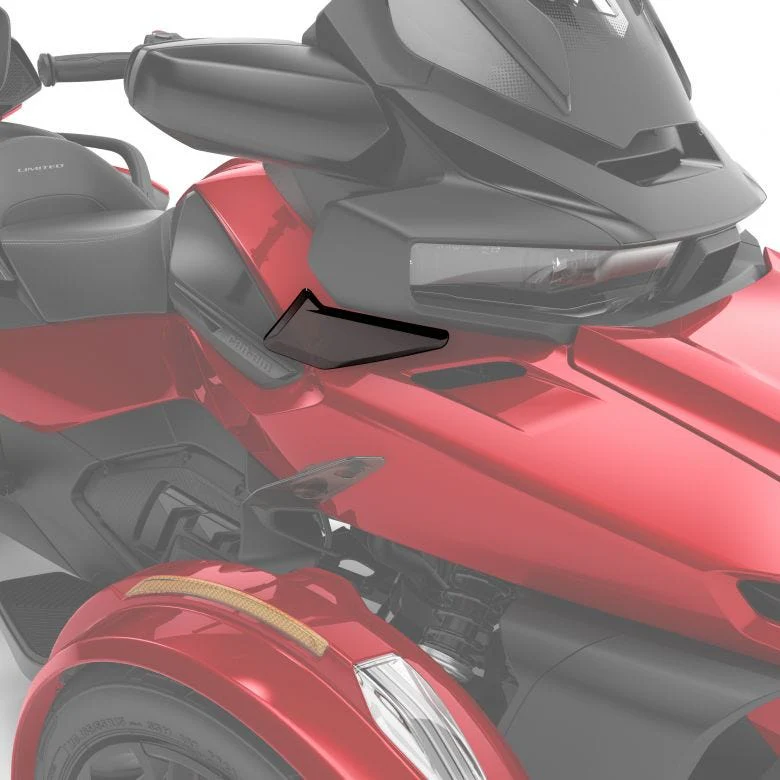 Can-Am Spyder Ajustable Side Wind Deflectors | RT 2020 and up - Image 2