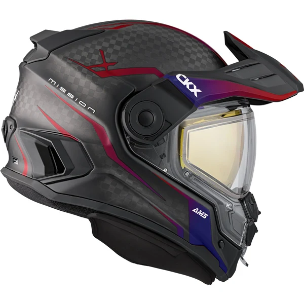 CKX Mission Fury Electric Lens Snow Helmet - Image 19