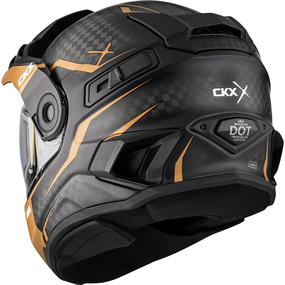 CKX Mission Fury Electric Lens Snow Helmet - Image 3