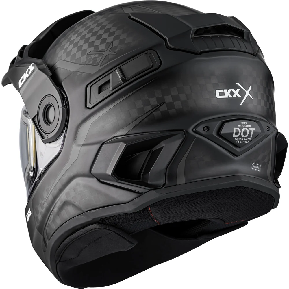 CKX Mission Fury Electric Lens Snow Helmet - Image 9
