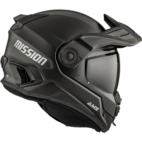 CKX Mission Smoked Double Shield Solid Helmet
