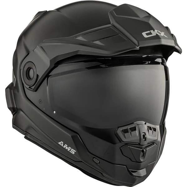 CKX Mission Smoked Double Shield Solid Helmet - Image 2