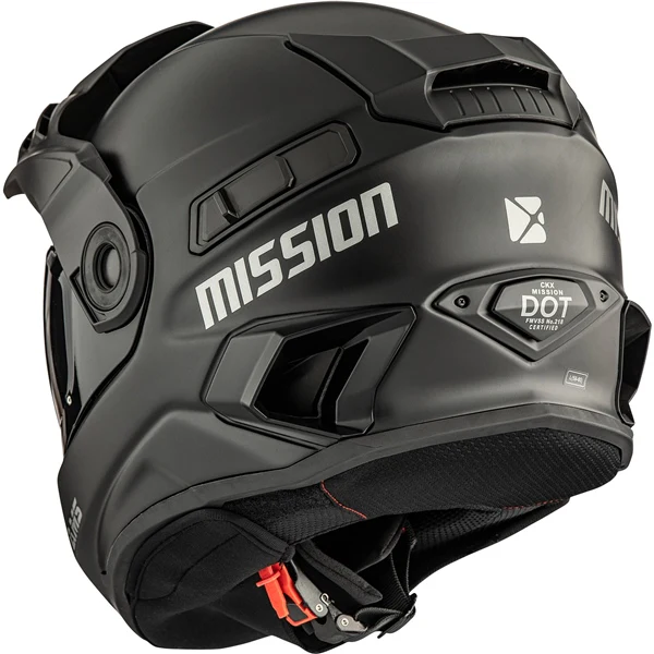CKX Mission Smoked Double Shield Solid Helmet - Image 3