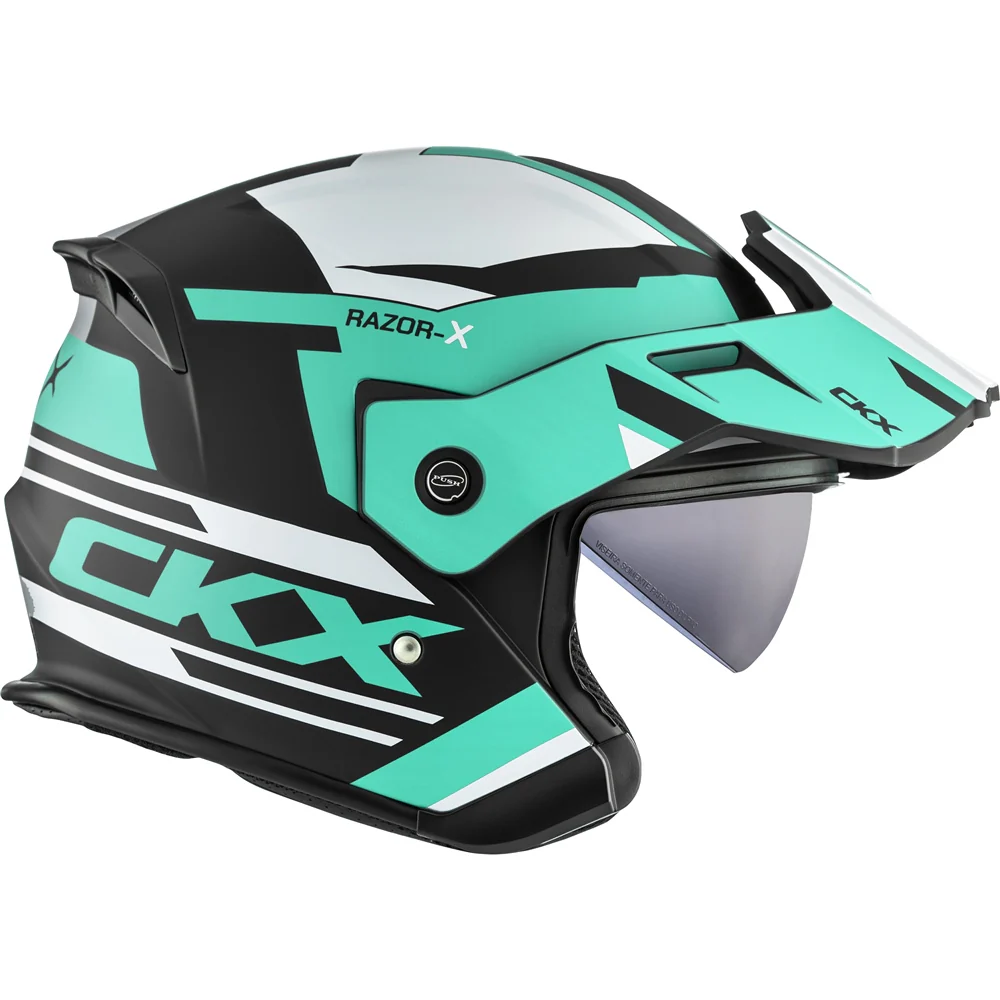 CKX Razor-X Slant Open Face Helmet - Image 8