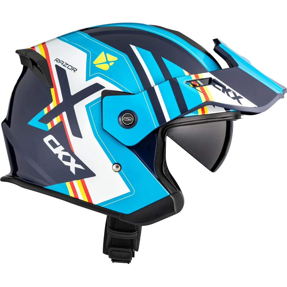 CKX Razor-X Tropic Open Face Helmet - Image 13