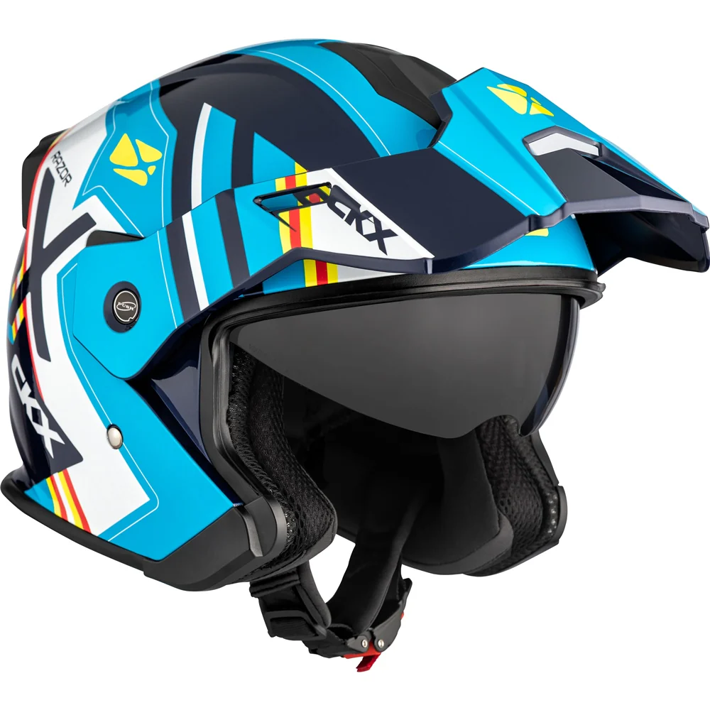 CKX Razor-X Tropic Open Face Helmet - Image 16