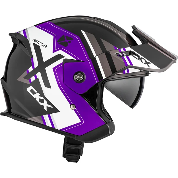 CKX Razor-X Tropic Open Face Helmet - Image 19