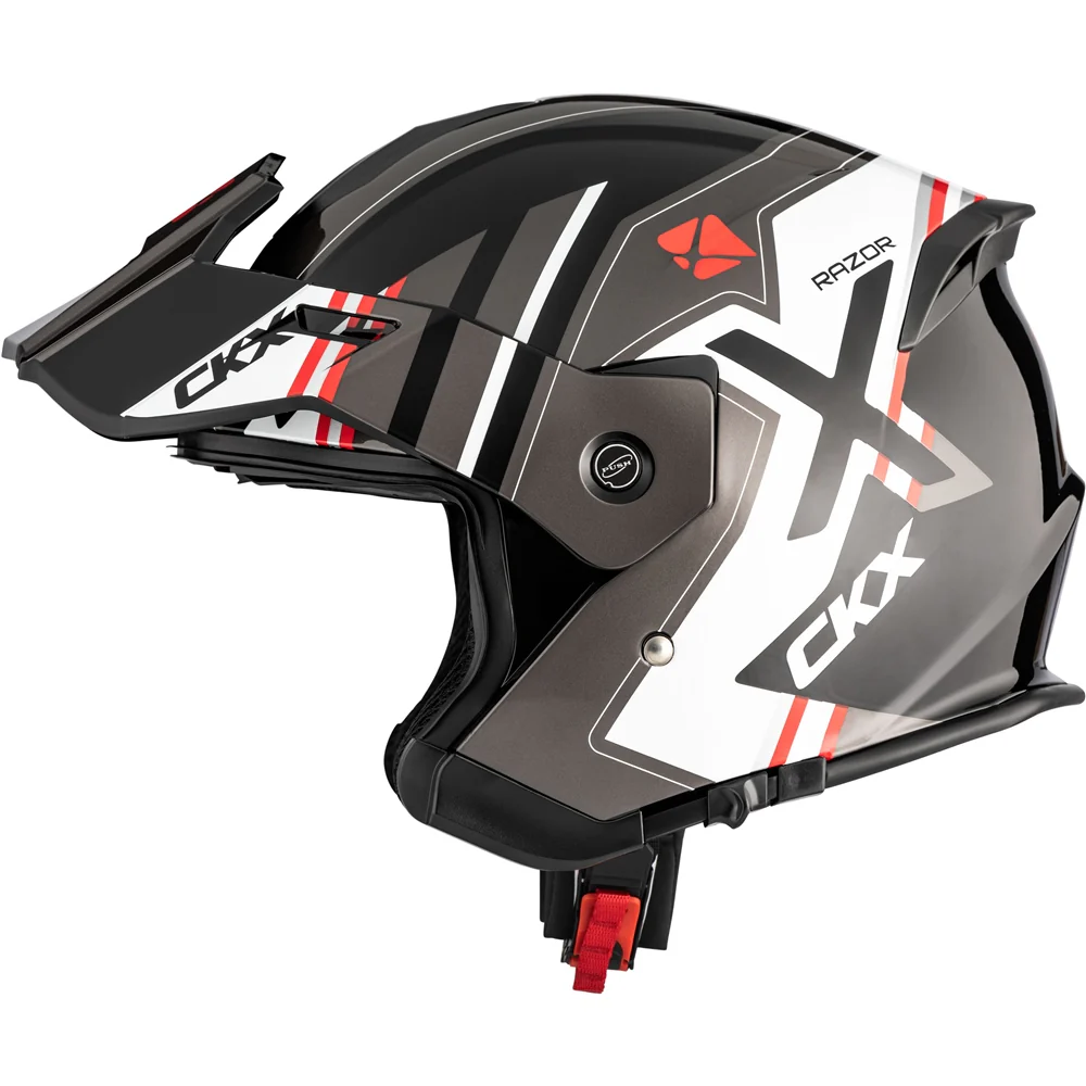 CKX Razor-X Tropic Open Face Helmet - Image 2