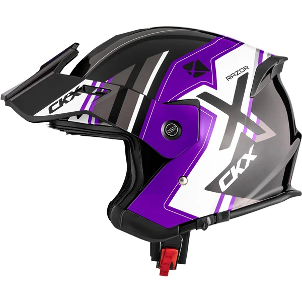 CKX Razor-X Tropic Open Face Helmet - Image 20