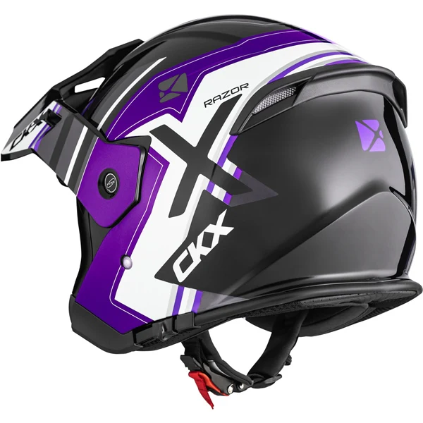 CKX Razor-X Tropic Open Face Helmet - Image 21