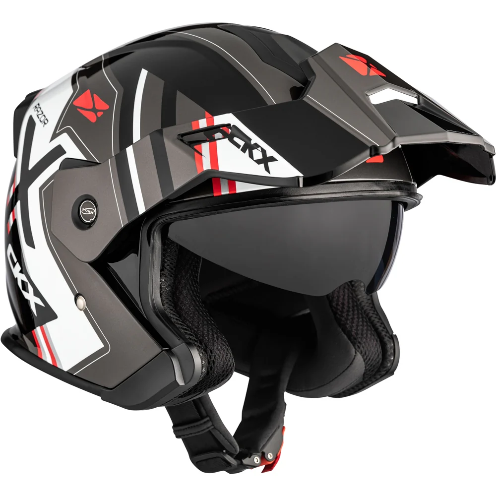CKX Razor-X Tropic Open Face Helmet - Image 4