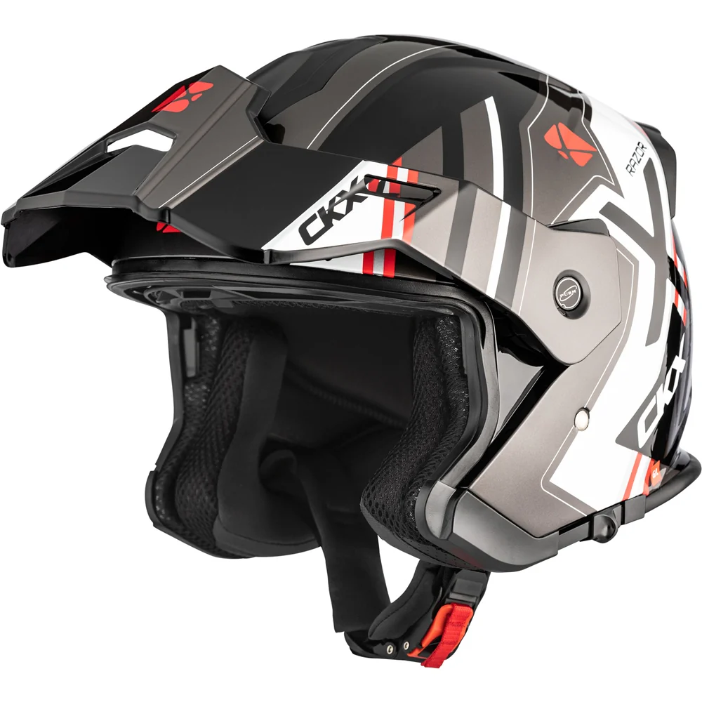 CKX Razor-X Tropic Open Face Helmet - Image 5