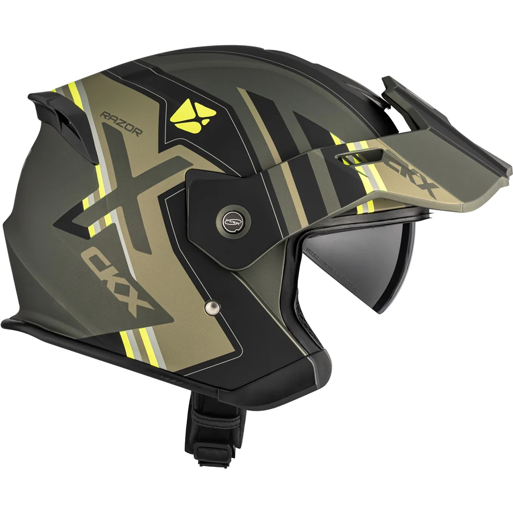 CKX Razor-X Tropic Open Face Helmet - Image 7