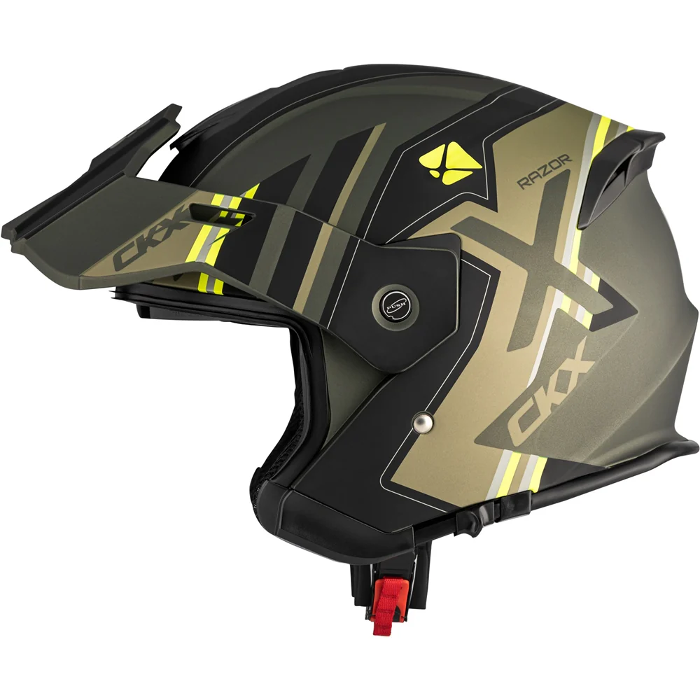 CKX Razor-X Tropic Open Face Helmet - Image 8