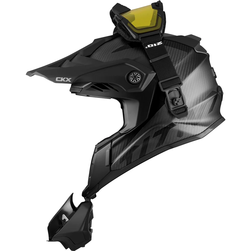 CKX Titan Carbon Air Flow Snow Helmet - Image 3