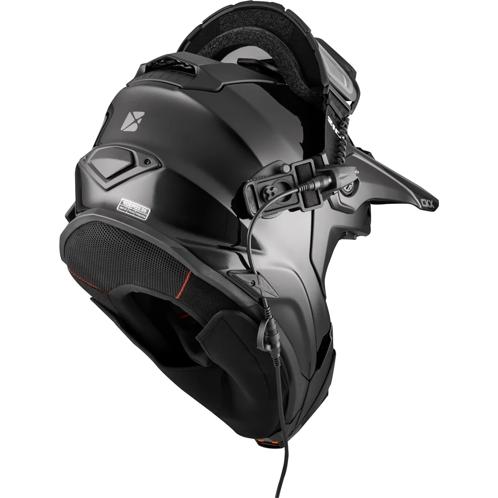 CKX Titan Solid 210° Electric Goggles Helmet - Image 3