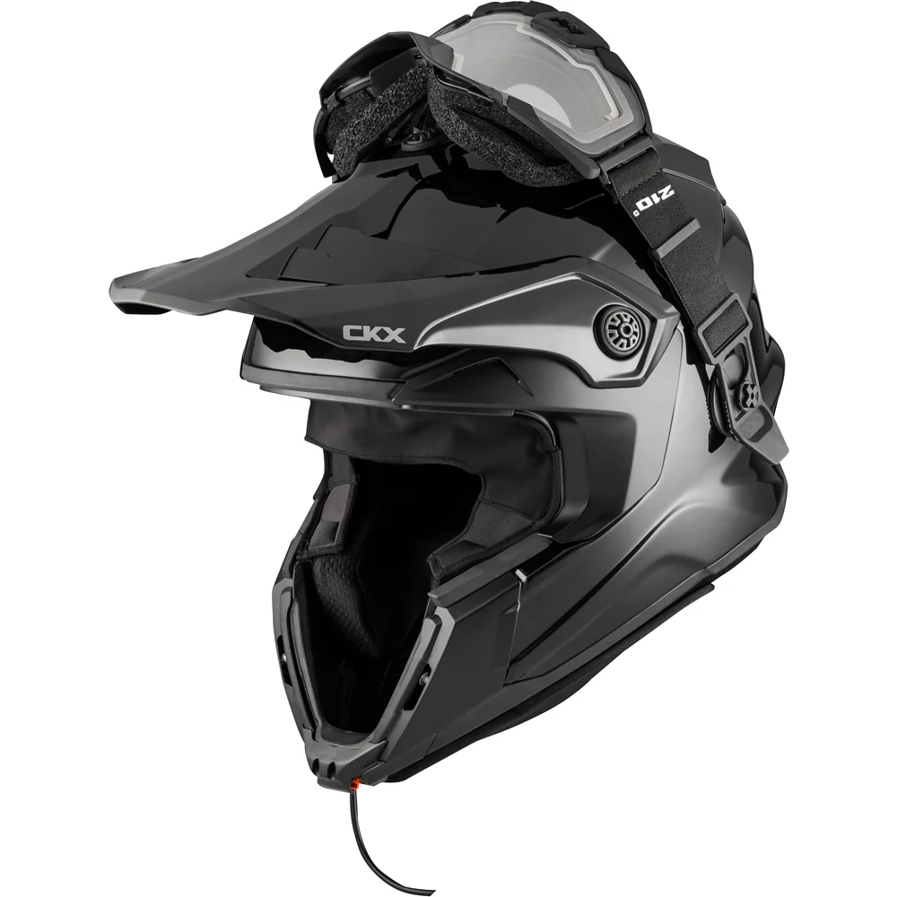CKX Titan Solid 210° Electric Goggles Helmet - Image 5