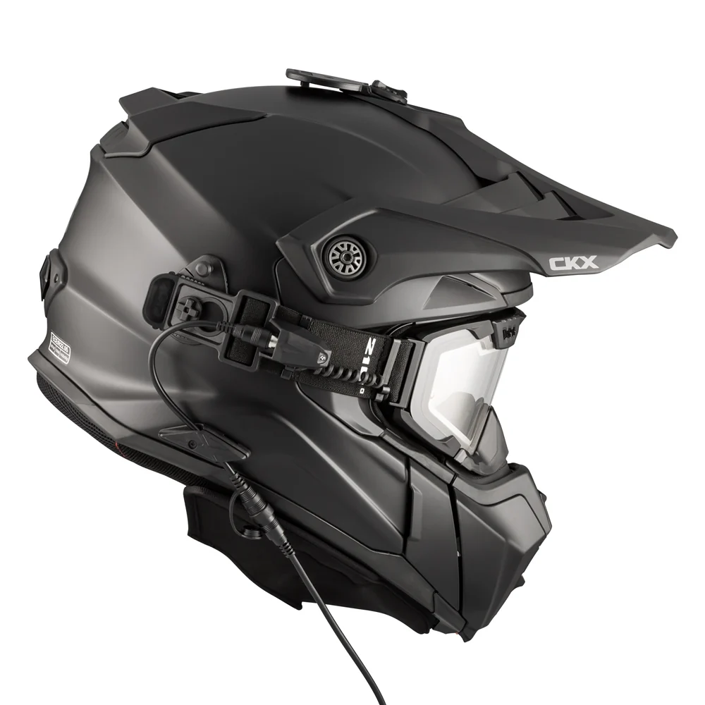 CKX Titan Solid 210° Electric Goggles Helmet - Image 8