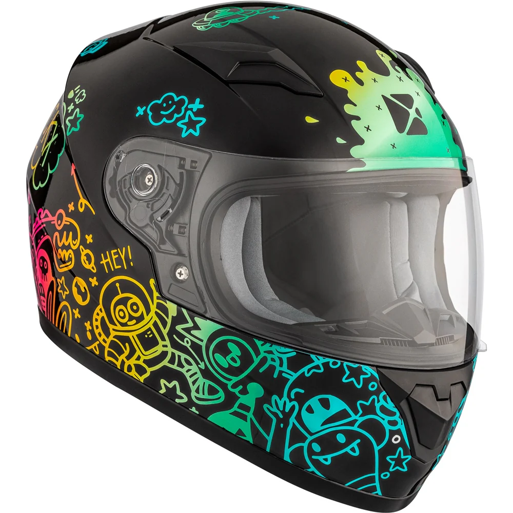 CKX Youth RR519 Doodle Helmet - Image 2