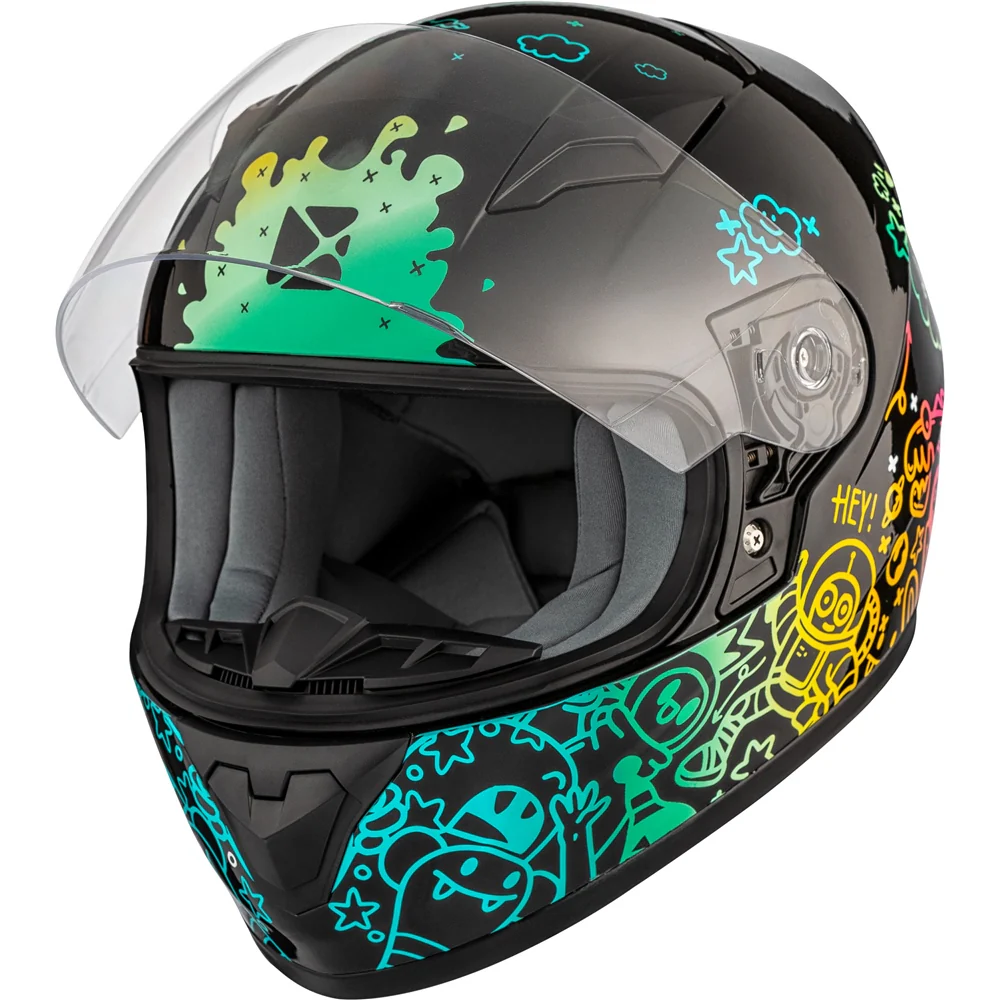 CKX Youth RR519 Doodle Helmet - Image 4