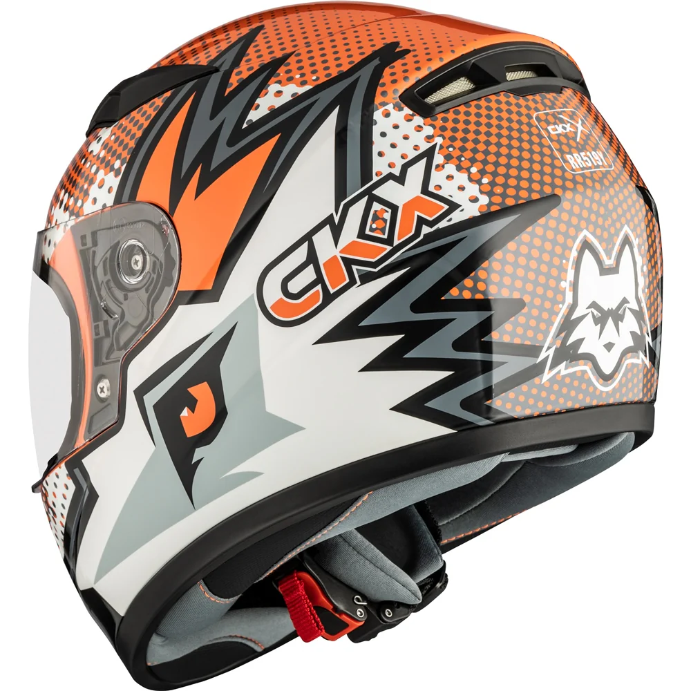 CKX Youth RR519Y Wolf Helmet - Image 3