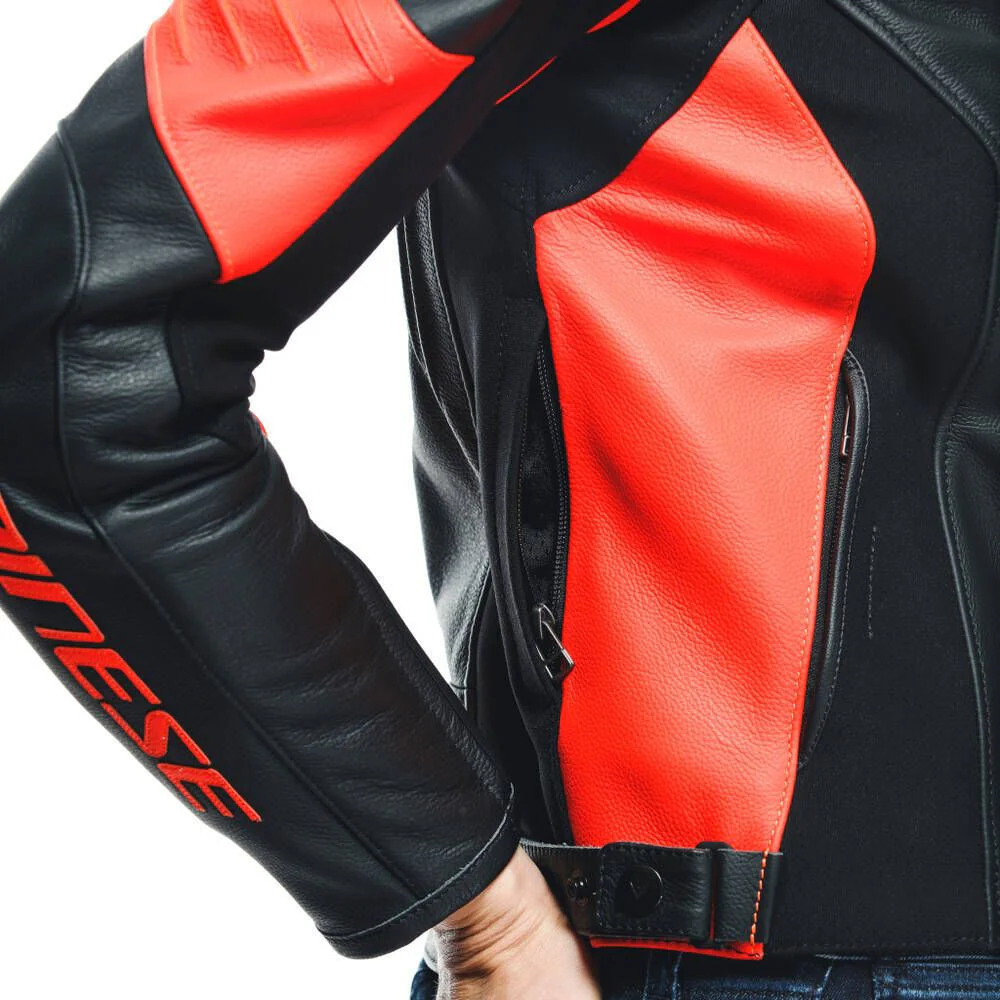 Dainese Women's Racing 4 Leather Jacket - Image 6
