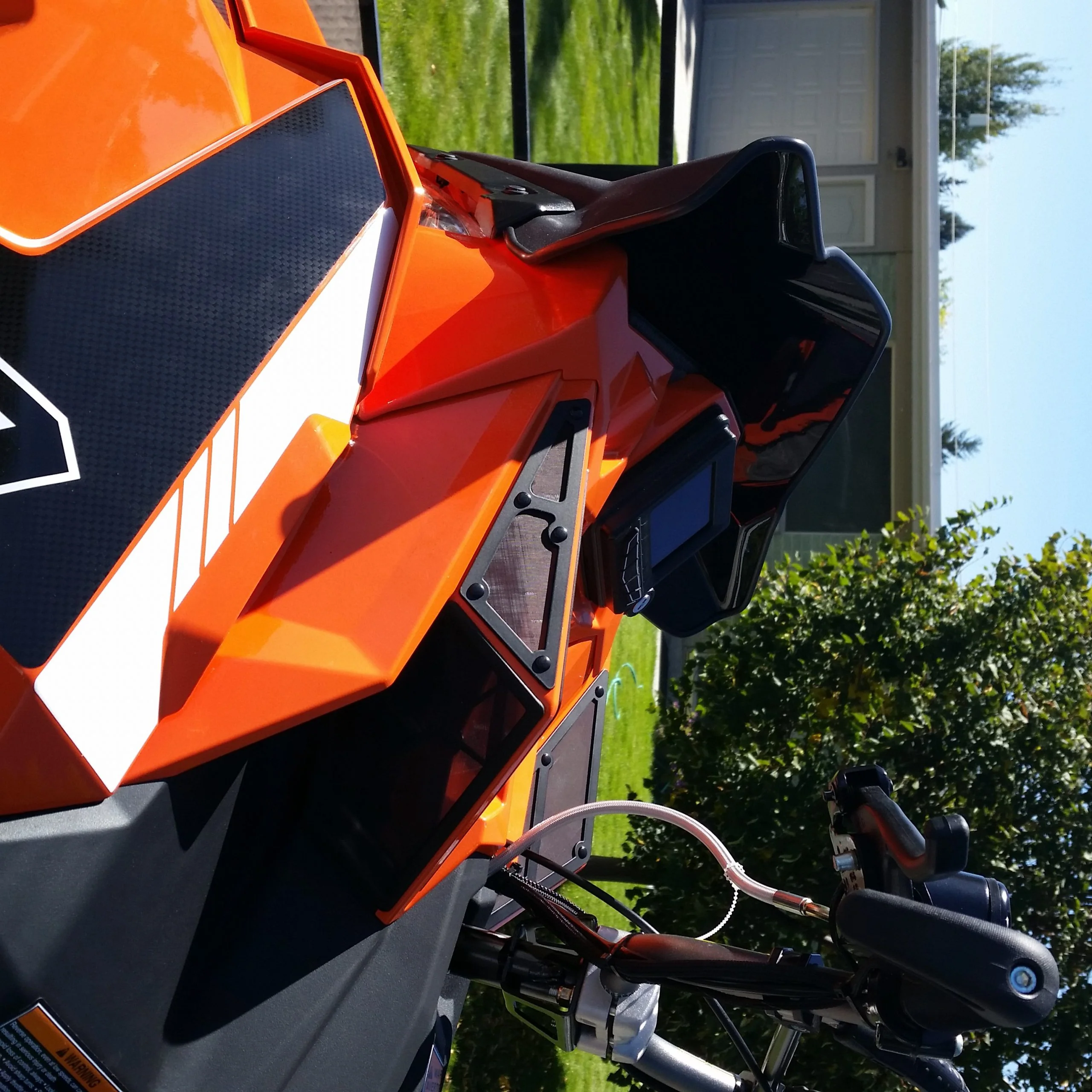 Fire N Ice Console Air Intake Vents Set | Polaris Axys - Image 2
