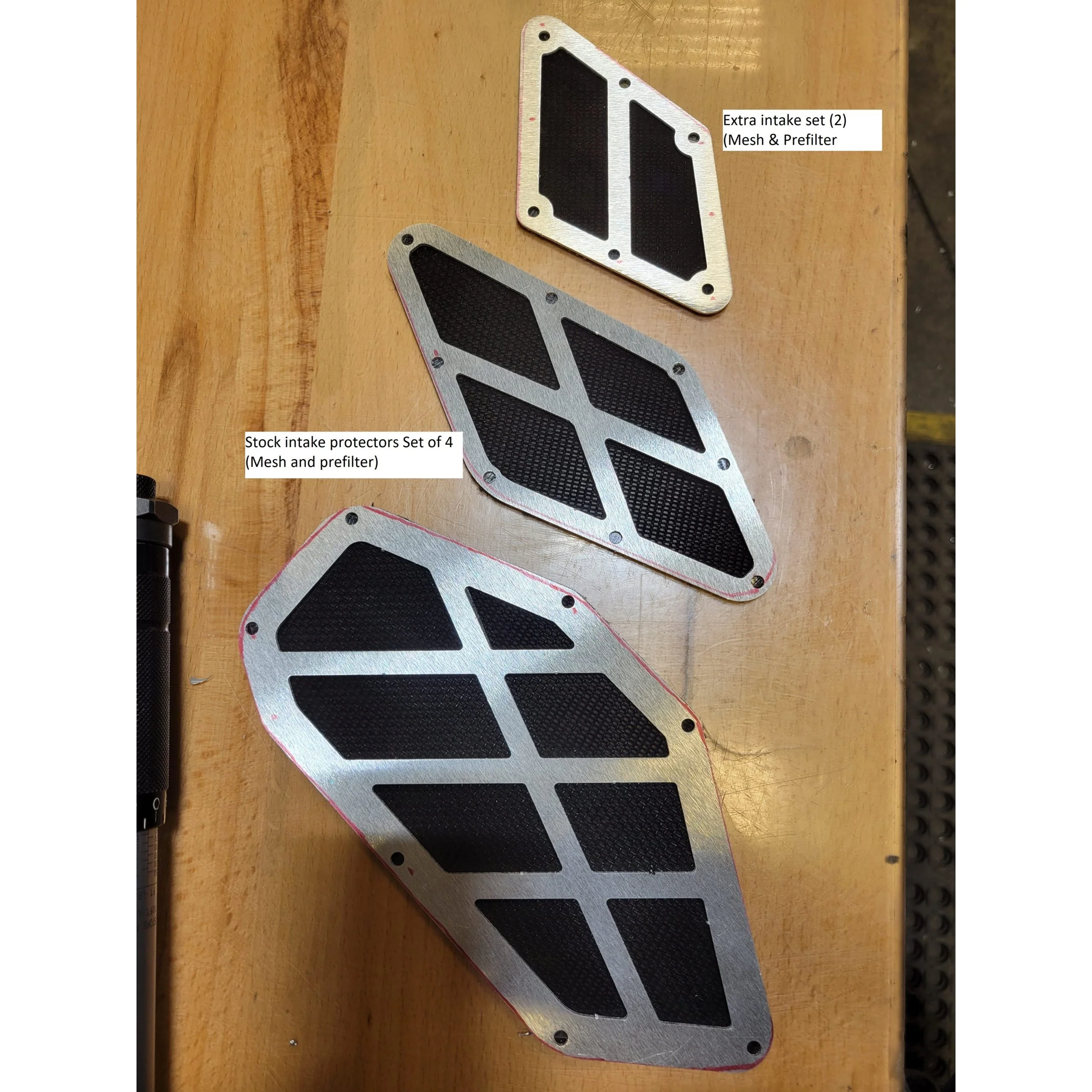 Fire N Ice Intake Vents/Protectors | Ski-Doo Gen4 Lightweight Hood - Image 3