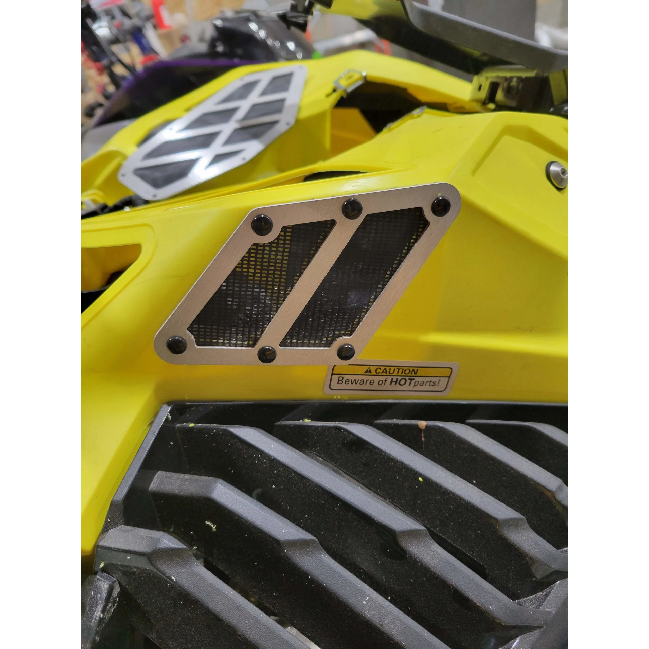 Fire N Ice Intake Vents/Protectors | Ski-Doo Gen4 Lightweight Hood - Image 7