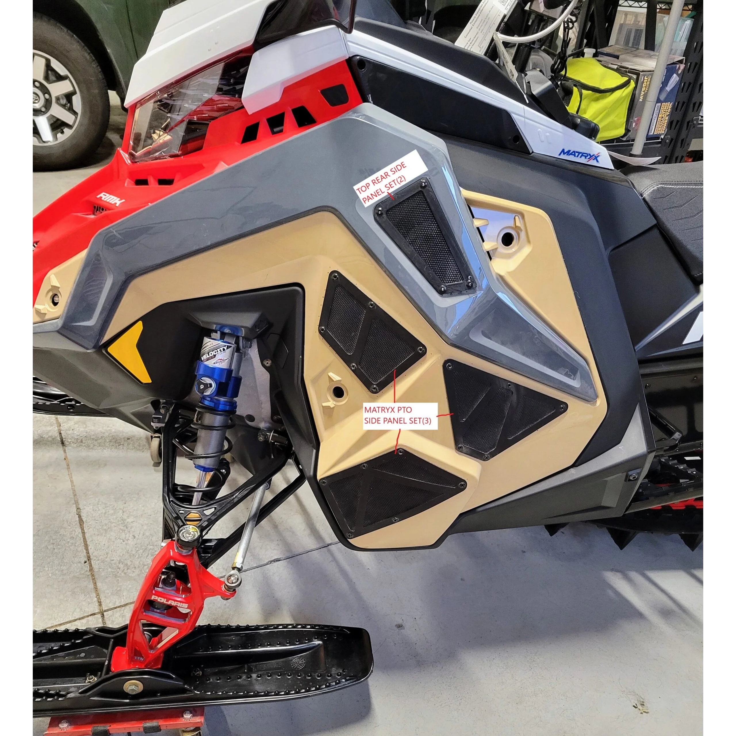 Fire N Ice Side Panel Vent Sets | Polaris Matryx - Image 2