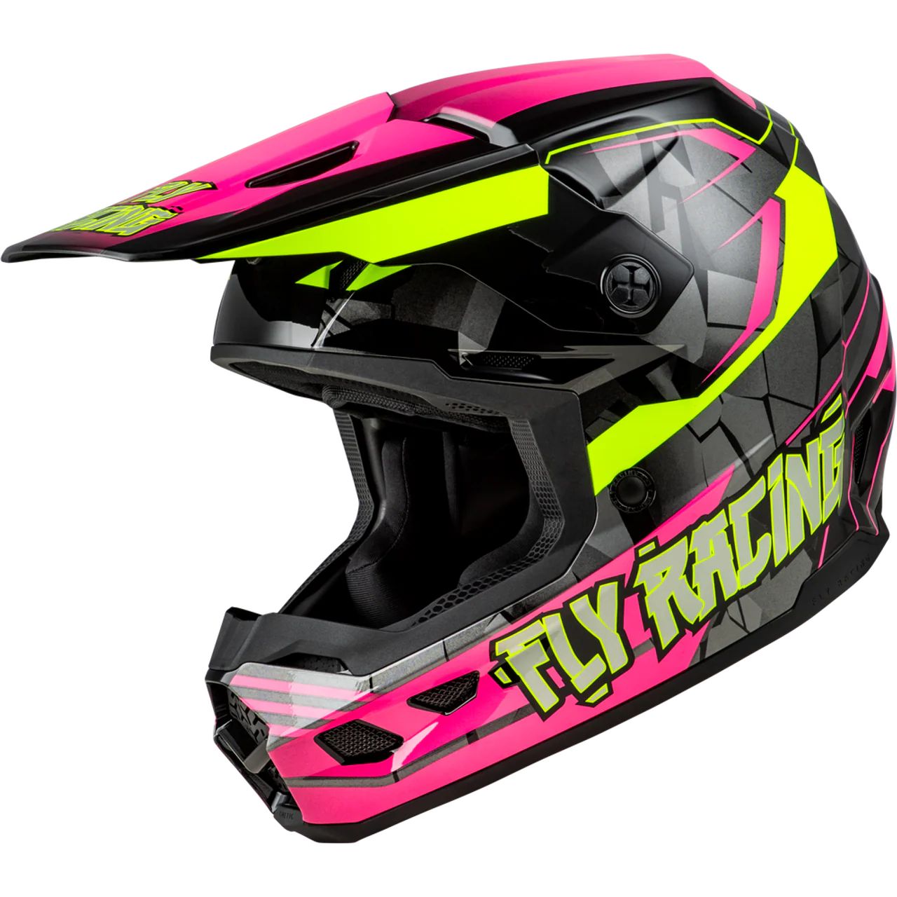 Fly Racing Youth Kinetic Scorched Helmet - Image 2