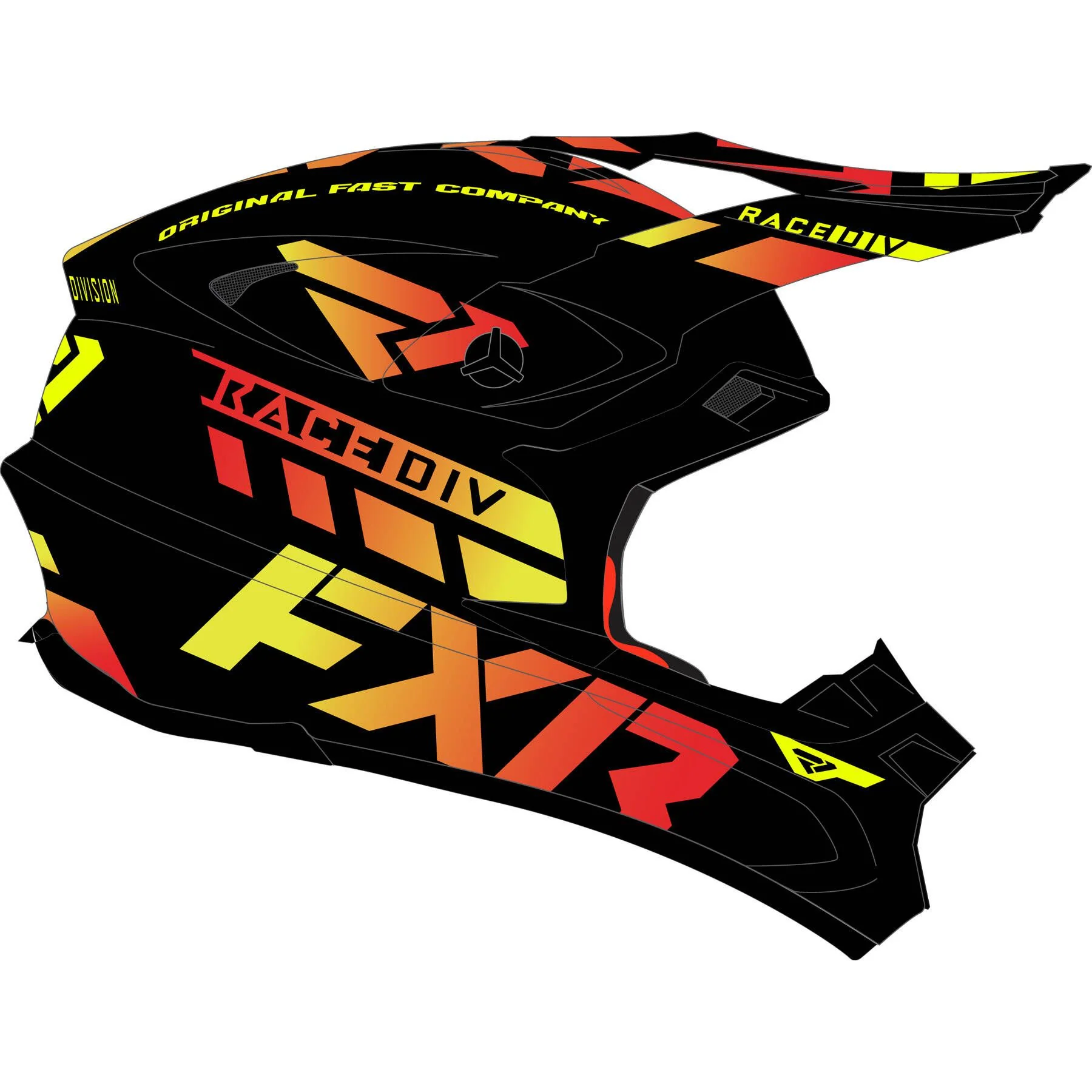 FXR Blade Race Div Helmet - 2022 - Image 9