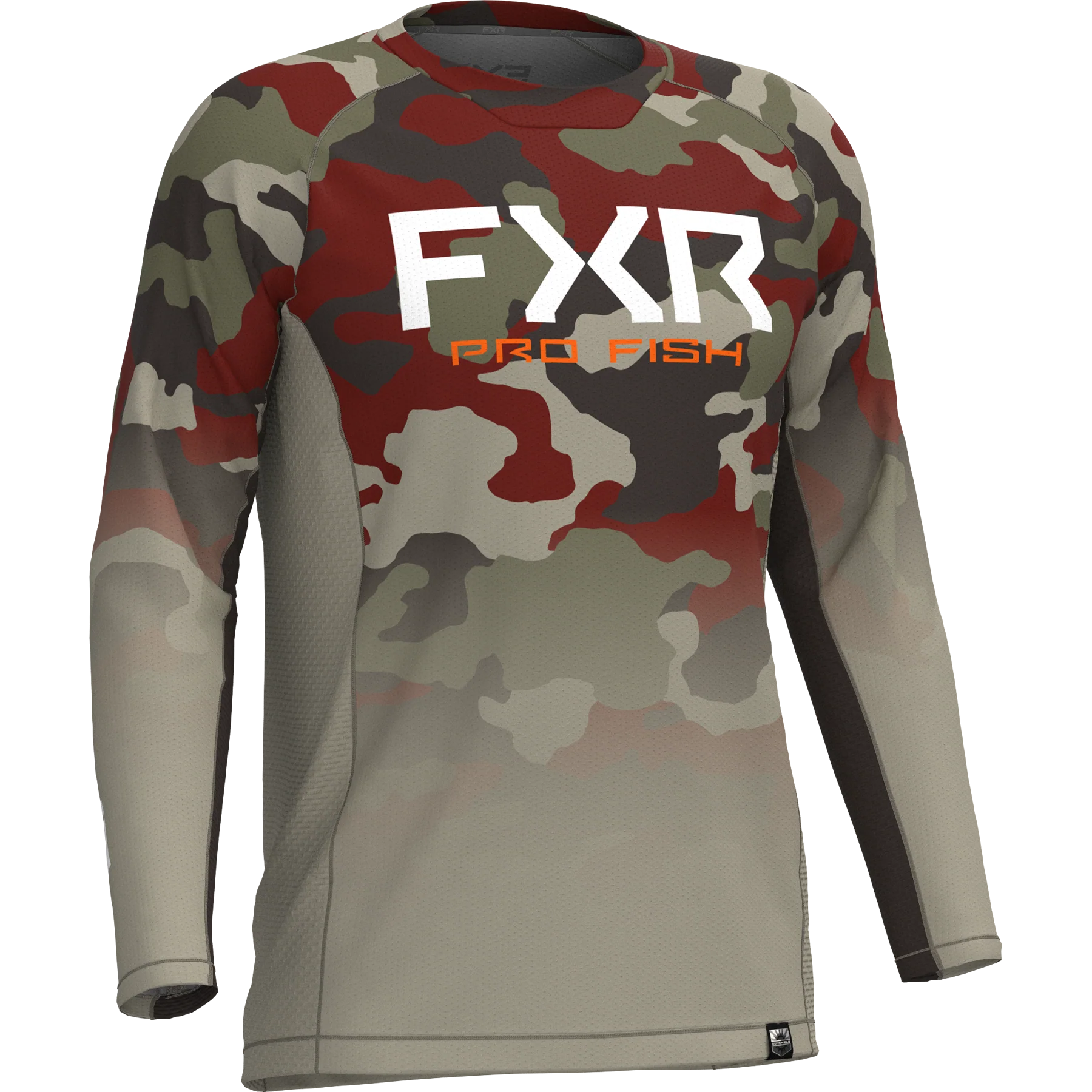 FXR Derby Camo Air UPF Longsleeve Shirt - Image 10