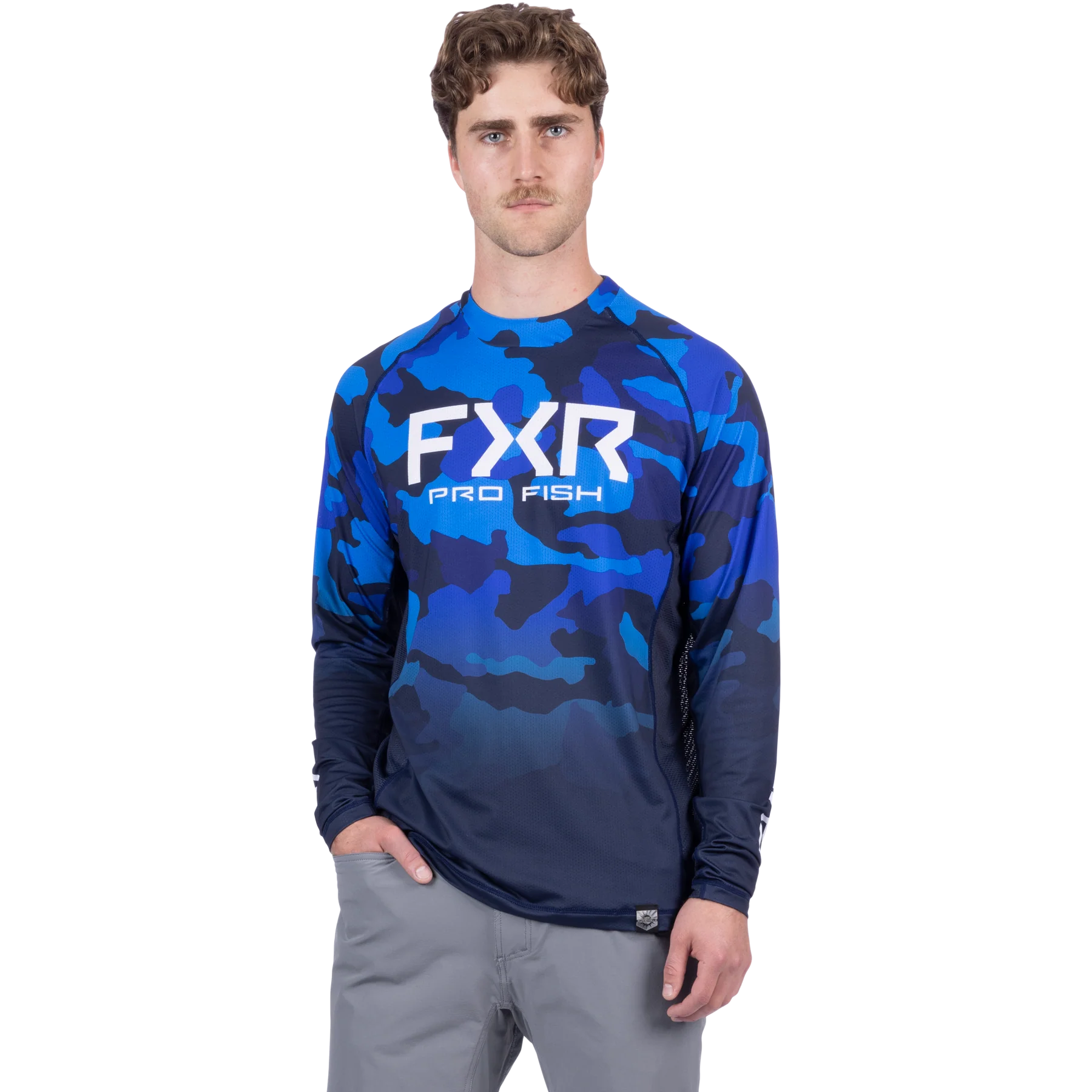 FXR Derby Camo Air UPF Longsleeve Shirt - Image 7